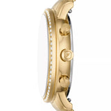 Reloj Fossil con cronógrafo Neutra de acero inoxidable en tono dorado ES5358 de mujer