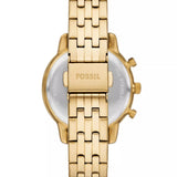 Reloj Fossil con cronógrafo Neutra de acero inoxidable en tono dorado ES5358 de mujer