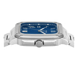 Reloj Fossil Crosby Plateado y Azul Analógico Hombre FS6121