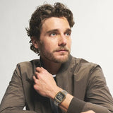 Reloj Fossil Crosby Plateado, Dorado y Negro Analógico Hombre FS6123