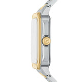 Reloj Fossil Crosby Plateado, Dorado y Negro Analógico Hombre FS6123