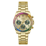 Reloj GUESS Halo para mujer Esfera de Oro Reloj Analógico de Cuarzo GW0690L4