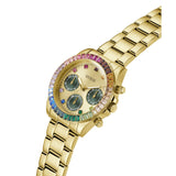 Reloj GUESS Halo para mujer Esfera de Oro Reloj Analógico de Cuarzo GW0690L4