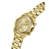 Reloj GUESS GW0769L2 analógico de cuarzo con esfera de oro (mujer)