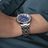 Reloj de mujer Desire GW0770L1 de acero y correa plateada