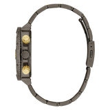 Reloj Guess Traction gris metalizado y dorado multifunción para hombre GW0800G2