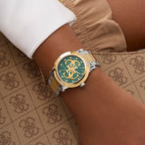 Reloj Guess Annette analógico en dos tonos para mujer GW0861L4