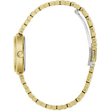 Reloj de mujer Clara GW0930L2 de acero y correa dorada