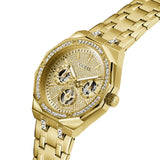 Reloj de hombre Kryptonite GW0960G2 de acero y correa dorada