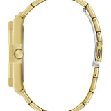 Reloj de hombre Kryptonite GW0960G2 de acero y correa dorada