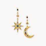 Pendientes Thomas Sabo royalty estrella & luna H2025-959-7