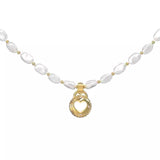 Collar Guess Rolling Hearts JUBN03339JWYGT-U Color dorado