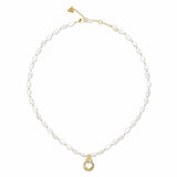 Collar Guess Rolling Hearts JUBN03339JWYGT-U Color dorado