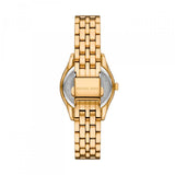 Reloj Michael Kors Harlowe Dorado y Verde Analógico Mujer MK4870