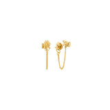 Pendientes Michael Kors Premium Drop Kors MK 925 Plata bañada en oro MKC1782710