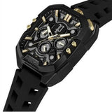 Reloj Police Bullhead Negro y Dorado Multifunción Hombre PEWGO0092204
