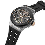 Reloj Police Cyclone Rosado y Negro Multifunción Hombre PEWGR0082202