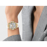 Reloj Philipp Plein The Skeleton Blanco y Dorado Automático Hombre PWJHA0326