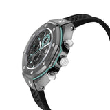 Reloj de hombre Plein chrono royal sport PWLFA0125 B2 de silicona y correa negra
