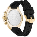 Reloj de hombre Philipp Plein chrono royal sport PWLFA0325 CH de silicona y correa negra