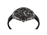 Reloj Philipp Plein CHRONO ROYAL 46mm PWPRA0524 B2 de acero y silicona
