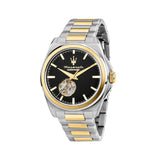 Reloj Automático Maserati Velocitá, PVD Oro, Negro, 41 mm, R8823152001