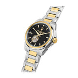 Reloj Automático Maserati Velocitá, PVD Oro, Negro, 41 mm, R8823152001