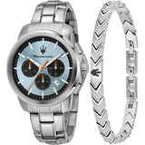 Reloj Maserati Hombre R8873621045 Pack Reloj Acero Cronógrafo Analógico