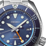 Reloj Seiko SFK001J1 Prospex Sumo Solar GMT esfera azul b2