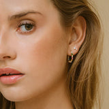 Pendientes Sif Jakobs Adria Creolo Medio SJ-E12235-PCZ-YG