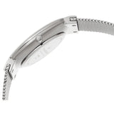 Reloj skagen para hombre con malla de acero inoxidable y esfera blanca SKW6025