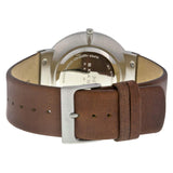 Reloj de hombre Skagen Ancher Brown correa de cuero SKW6082