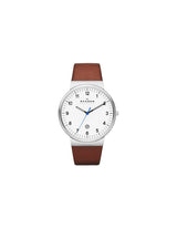 Reloj de hombre Skagen Ancher Brown correa de cuero SKW6082