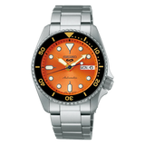 Reloj para hombre Seiko 5 Sports SKX Style Midi con esfera naranja automático SRPK35K1