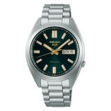 Reloj Seiko 5 Sports SNXS Style acero y esfera verde SRPL57K1