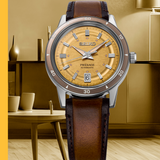 Reloj Seiko SRPL75J1 Presage Style 60's 4R35 correa marrón b2