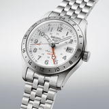 Reloj Seiko SSK059K1 5 Sports Field GMT Esfera Blanca b2