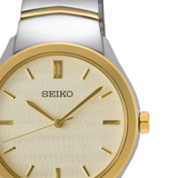 Reloj Seiko SUR550P1 Ladies Cuarzo 3 agujas bicolor b2
