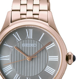 Reloj Seiko SUR614P1 Ladies Cuarzo Rose numeros romanos b2