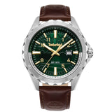 Reloj para hombre de TIMBERLAND con la esfera en verde con logo y calendario TDWGB0055801