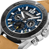 Reloj TDWGF0041701 Marshfield Timberland con la esfera con detalles en azul y negro.