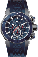 Reloj Time Force Megalodon TF5019MNB-03 de silicona azul para hombre
