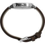 Reloj Timex TW2V21300 Easy Reader de piel marrón para hombre