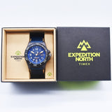Reloj TIMEX Expedition North Freedive Ocean con correa de tela reciclada de 46 mm TW2V40300