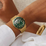 Reloj de banda de expansión de acero inoxidable Q Timex de 36 mm TW2V92200