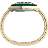 Reloj de banda de expansión de acero inoxidable Q Timex de 36 mm TW2V92200