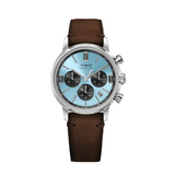 Reloj Timex TW2Y66600 Marlin Quartz Chronograph Tachymeter de piel marrón para hombre