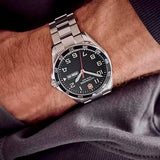 Reloj de Cuarzo Victorinox Fieldforce, Negro, 42 mm V241849