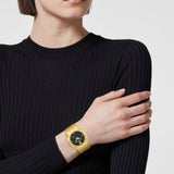 Reloj Versace de mujer Antares lady VE9E00524 de acero y correa dorada