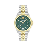 Reloj de Cuarzo Versace Anteo, PVD Oro, Verde, 41 mm, Cristal Zafiro VE9H00524